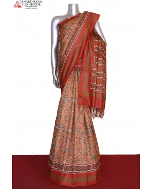 Embroidery Art Silk Saree..