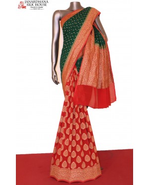 Handloom Banarasi Georgette Si..