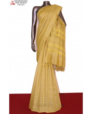 Handloom Pure Tussar Silk Sare..