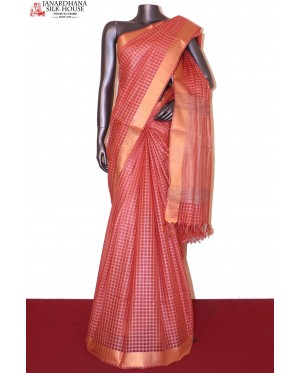 Handloom Pure Tussar Silk Sare..