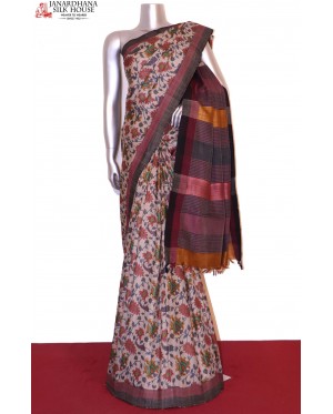 Pure Tussar Silk Saree..