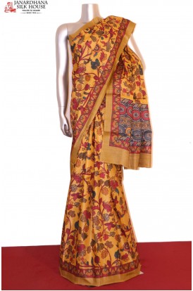 Exclusive Printed Pure Tussar Silk Saree