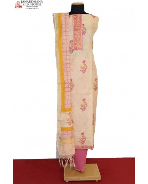 Pure Cotton Suits With Dupatta..