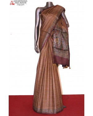 Madhubani Exclusive Pure Tussa..