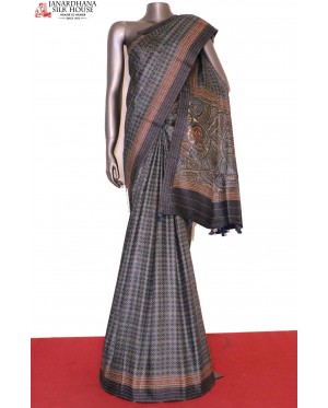 Madhubani Exclusive Pure Tussa..