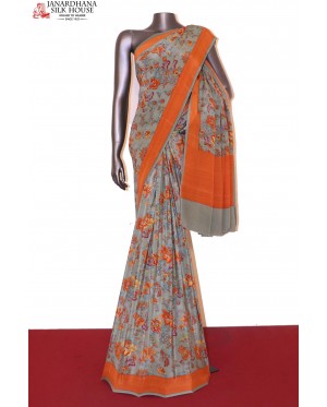 Designer Printed Pure Crepe Si..