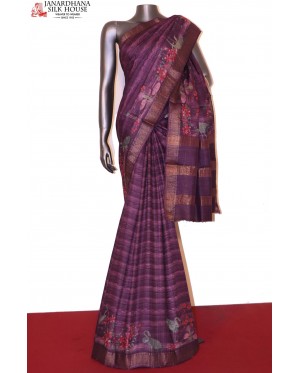 Pure Tussar Silk Saree..