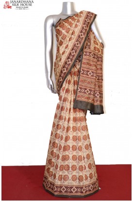 Embroidery Art Silk Saree