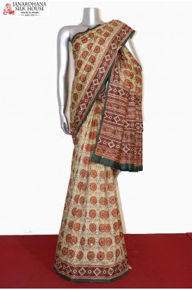 Embroidery Art Silk Saree