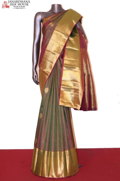 Handloom Kanjeevaram Silk Saree