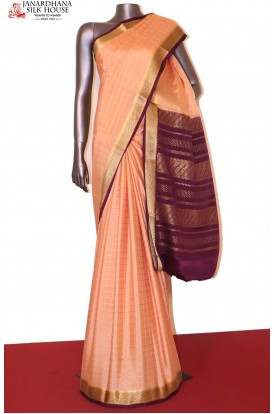 Pure Mysore Crepe Silk Saree