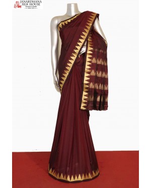 Temple Art South Silk Saree..