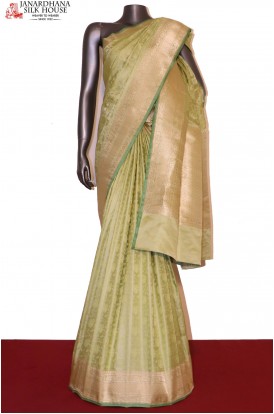 Exclusive Satin Tanchoi Jamawar Silk Saree-Master Weaves