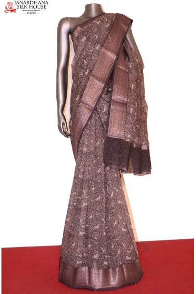 Exclusive Soft Pure Cotton Chanderi Saree