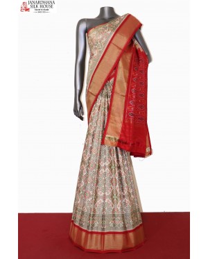 Handloom Ikat Patola Silk Sare..