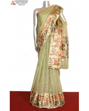 Exclusive Kota Tussar Silk Sar..