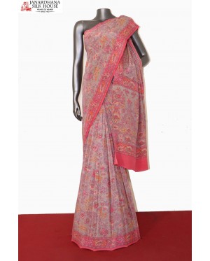 Printed Pure Crepe Silk Saree..