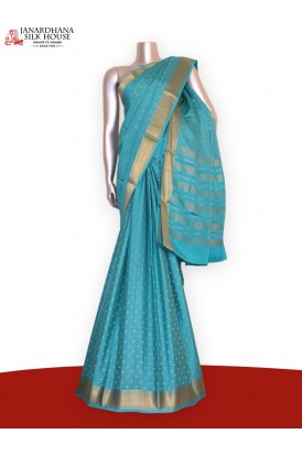 Pure Mysore Crepe Silk Saree
