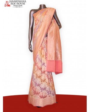 Designer Shaded Floral Banaras..