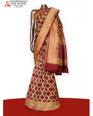Exclusive Handloom Tussar Silk..