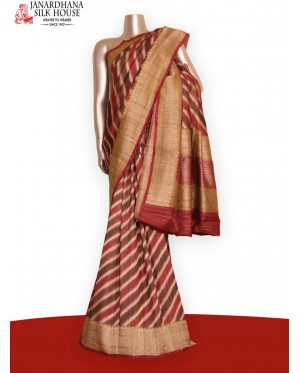 Exclusive Handloom Tussar Silk..