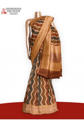 Exclusive Handloom Tussar Silk Saree