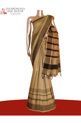 Handloom Pure Tussar Silk Saree