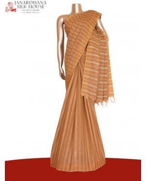 Handloom Pure Tussar Silk Sare..