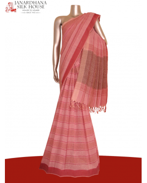 Handloom Pure Tussar Silk Sare..