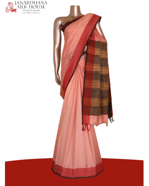 Handloom Pure Tussar Silk Sare..