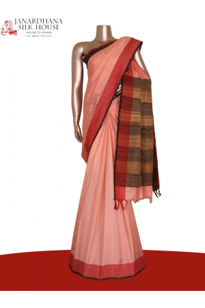 Handloom Pure Tussar Silk Saree