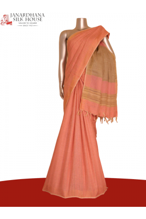 Handloom Pure Tussar Silk Saree