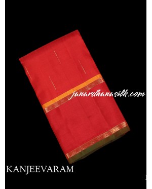 Exclusive Red Kanjeevaram Silk..