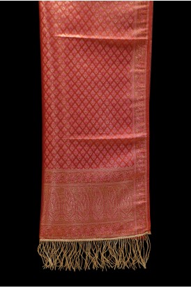 Banarasi Jamawar Zari  Pure Silk Stole