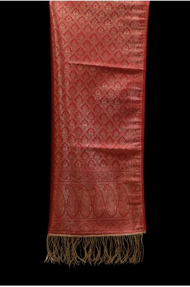 Banarasi Jamawar Zari  Pure Silk Stole