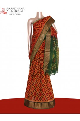 Exclusive Pochampally Silk Cotton Saree