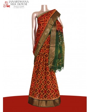 Exclusive Pochampally Silk Cot..