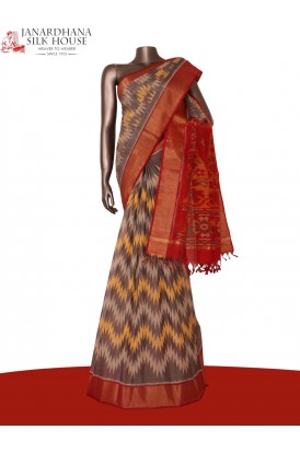 Exclusive Pochampally Silk Cotton Saree