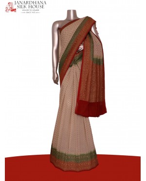 Double Contrast Handloom Banar..