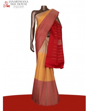 Thread Weave Kanjeevaram Silk ..