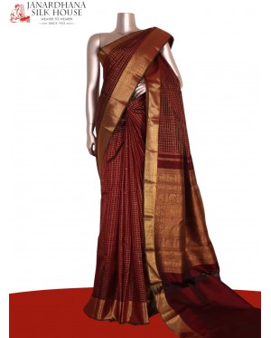 Pure Handloom Kanjeevaram Silk..