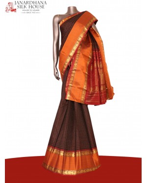 Pure Handloom Kanjeevaram Silk..