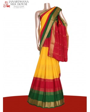 Pure Mysore Crepe Silk Saree..