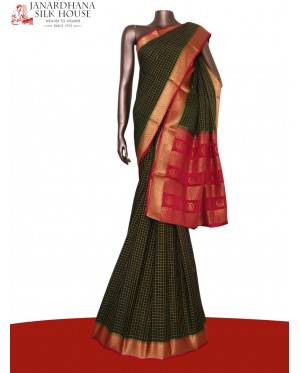 Pure Mysore Crepe Silk Saree..