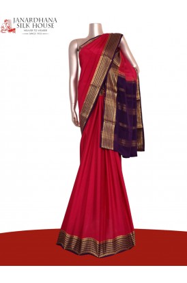 Pure Mysore Crepe Silk Saree..