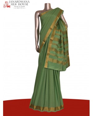 Pure Mysore Crepe Silk Saree..