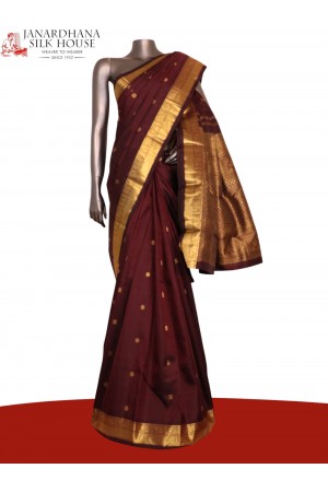 Pure Handloom Kanjeevaram Silk Saree