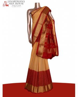 Pure Mysore Crepe Silk Saree..