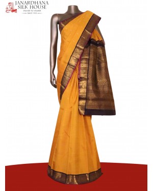 Pure Handloom Kanjeevaram Silk..
