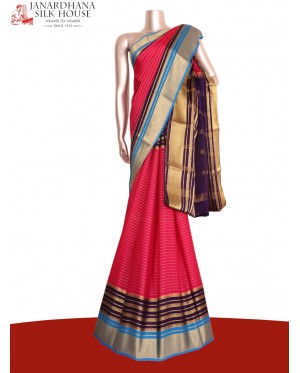 Pure Mysore Crepe Silk Saree..